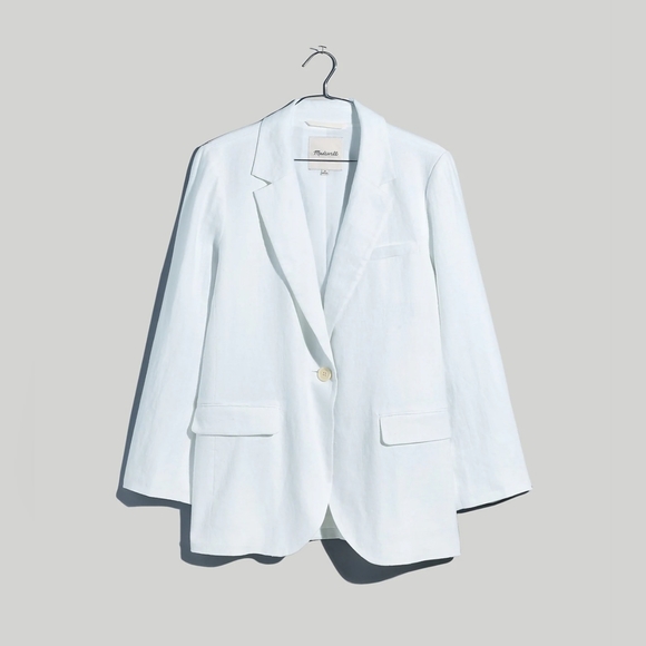 Madewell The Larsen Linen Blazer - Picture 5 of 11